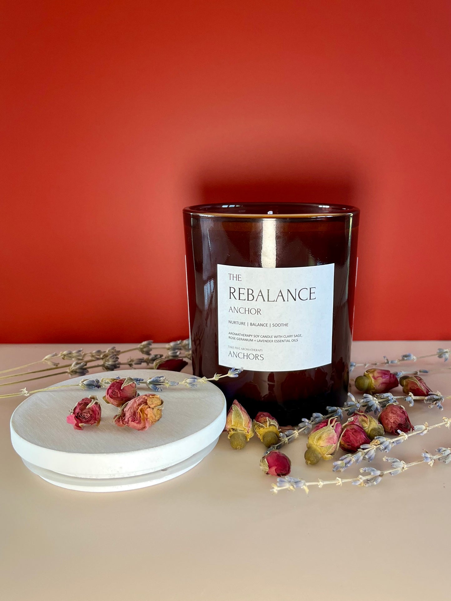 Rebalance Amber Candle 30cl