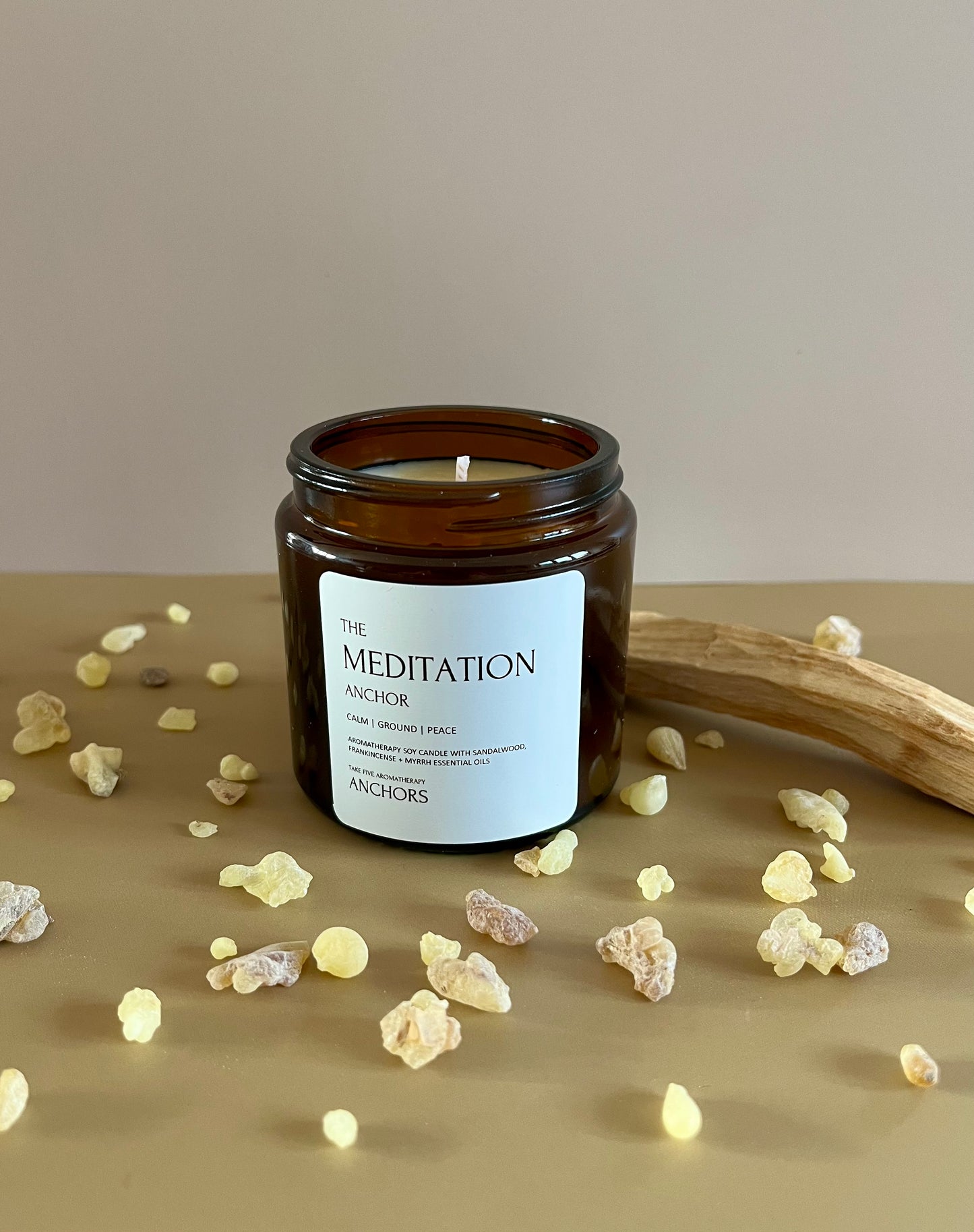 Meditation Jar Candle
