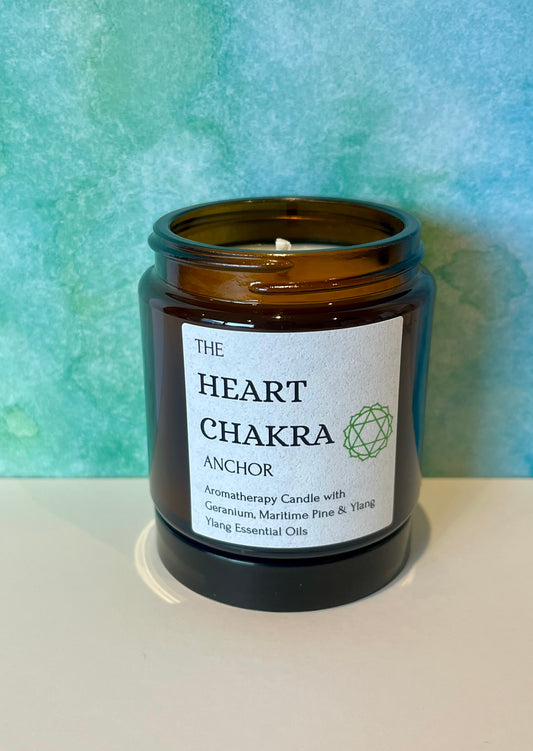 Chakra Jar Candle - Heart