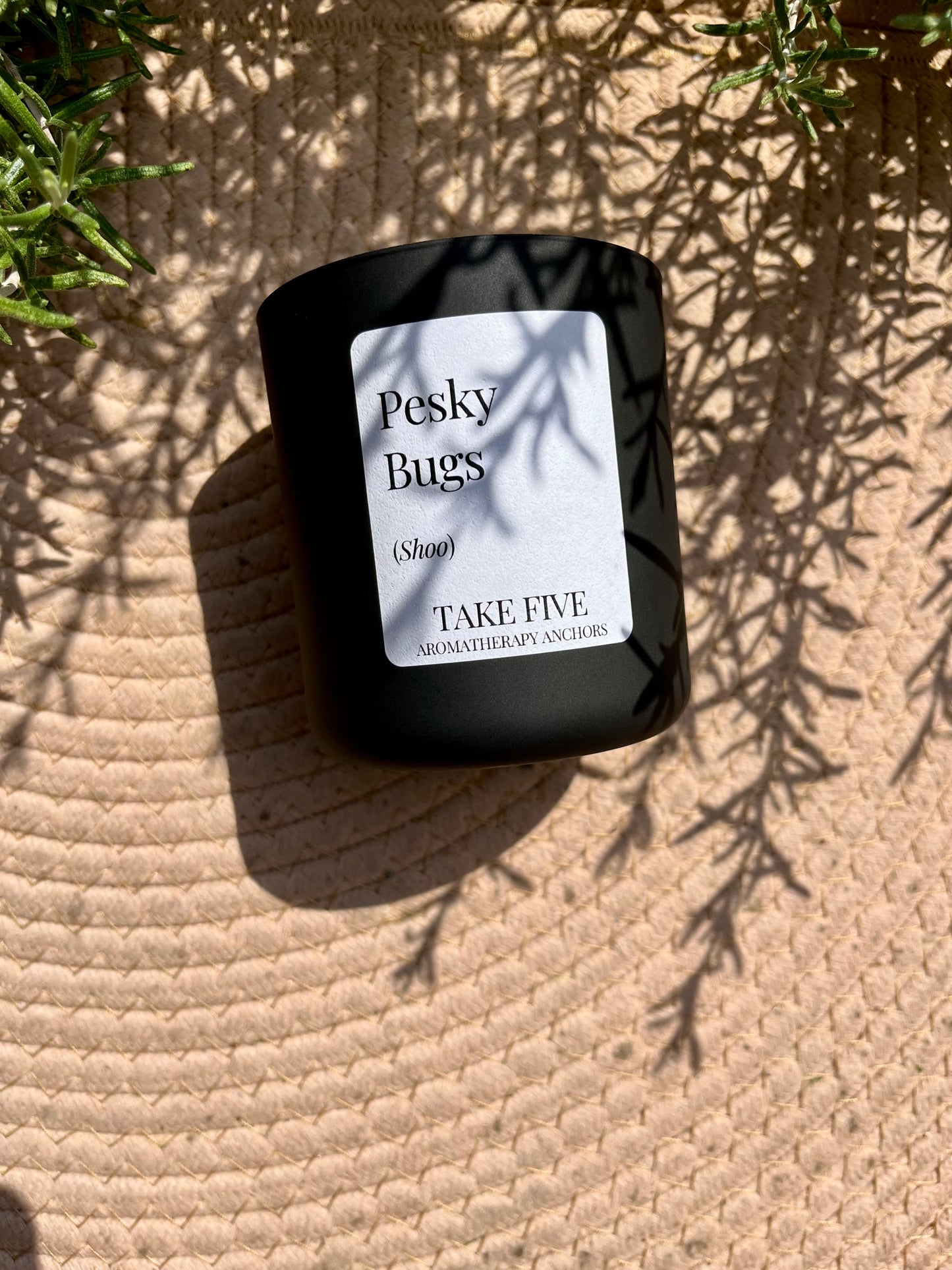 Bug Repellent Aromatherapy Candle