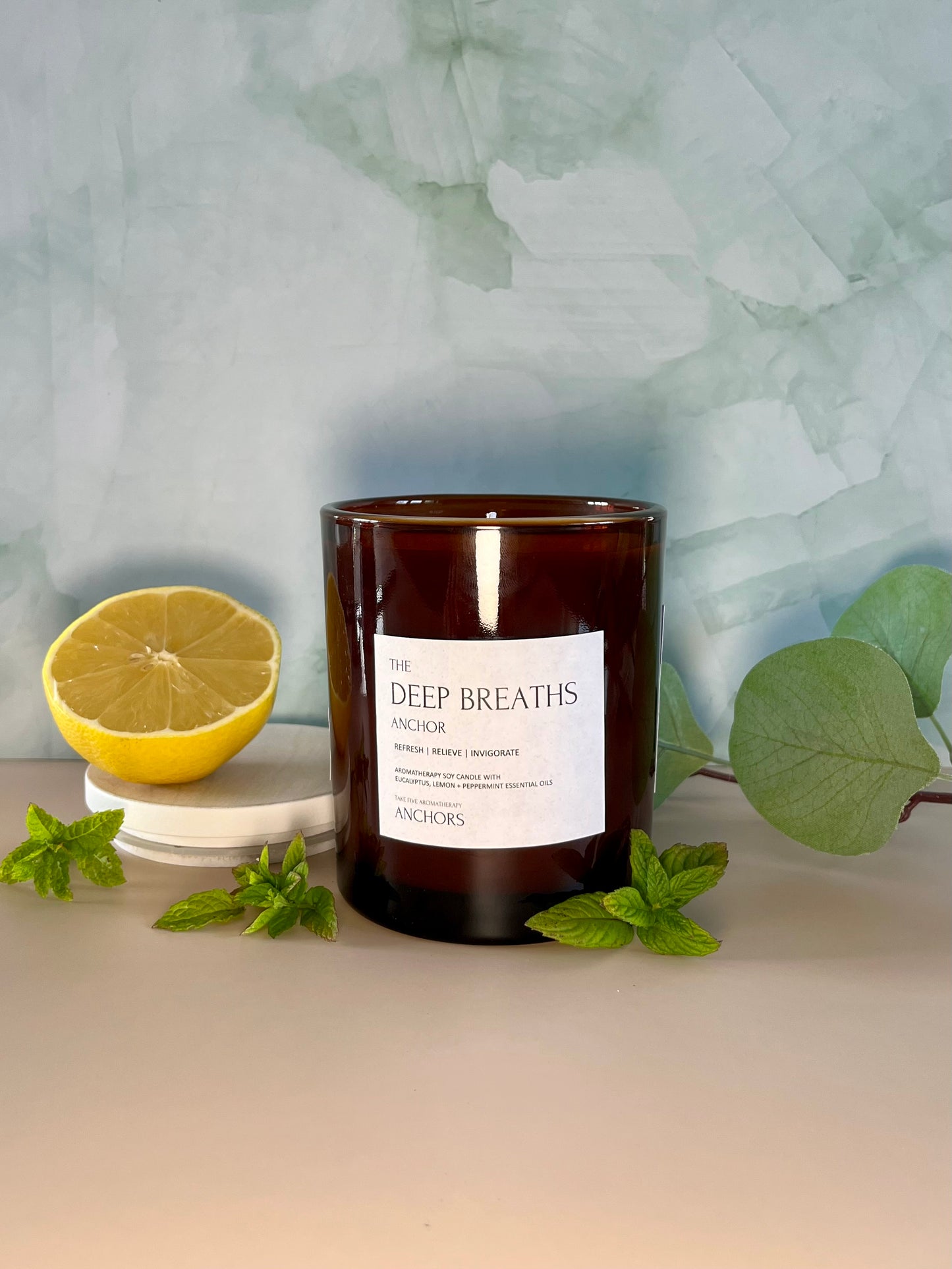 Deep Breaths Amber Candle 30cl