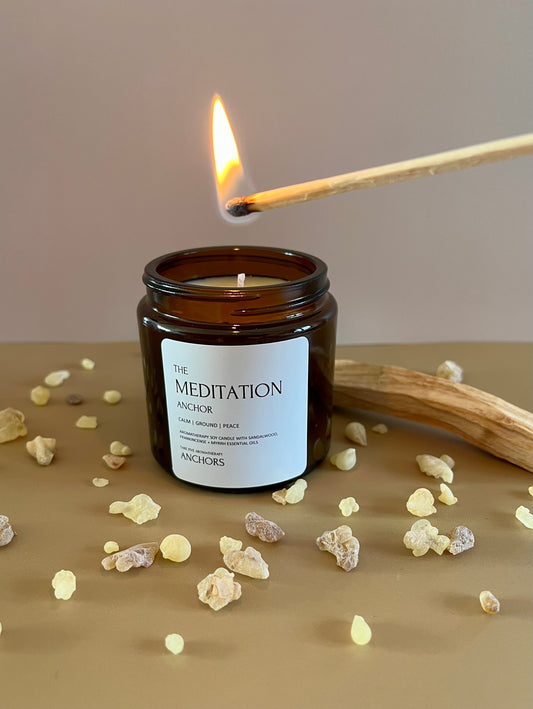 Meditation Jar Candle