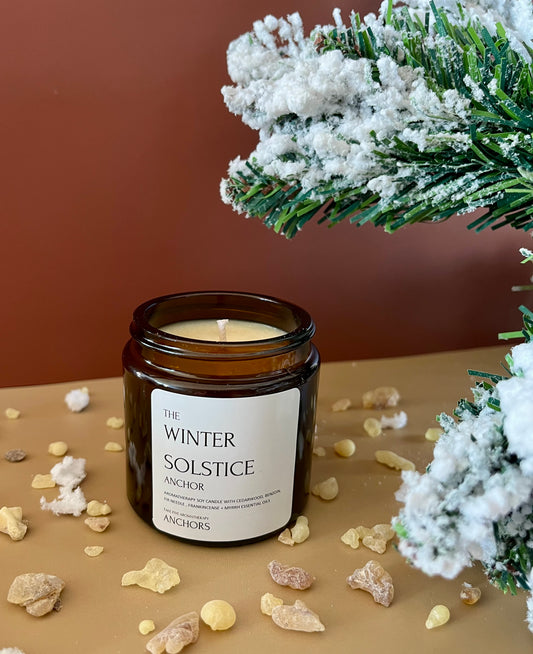 Winter Solstice Jar Candle