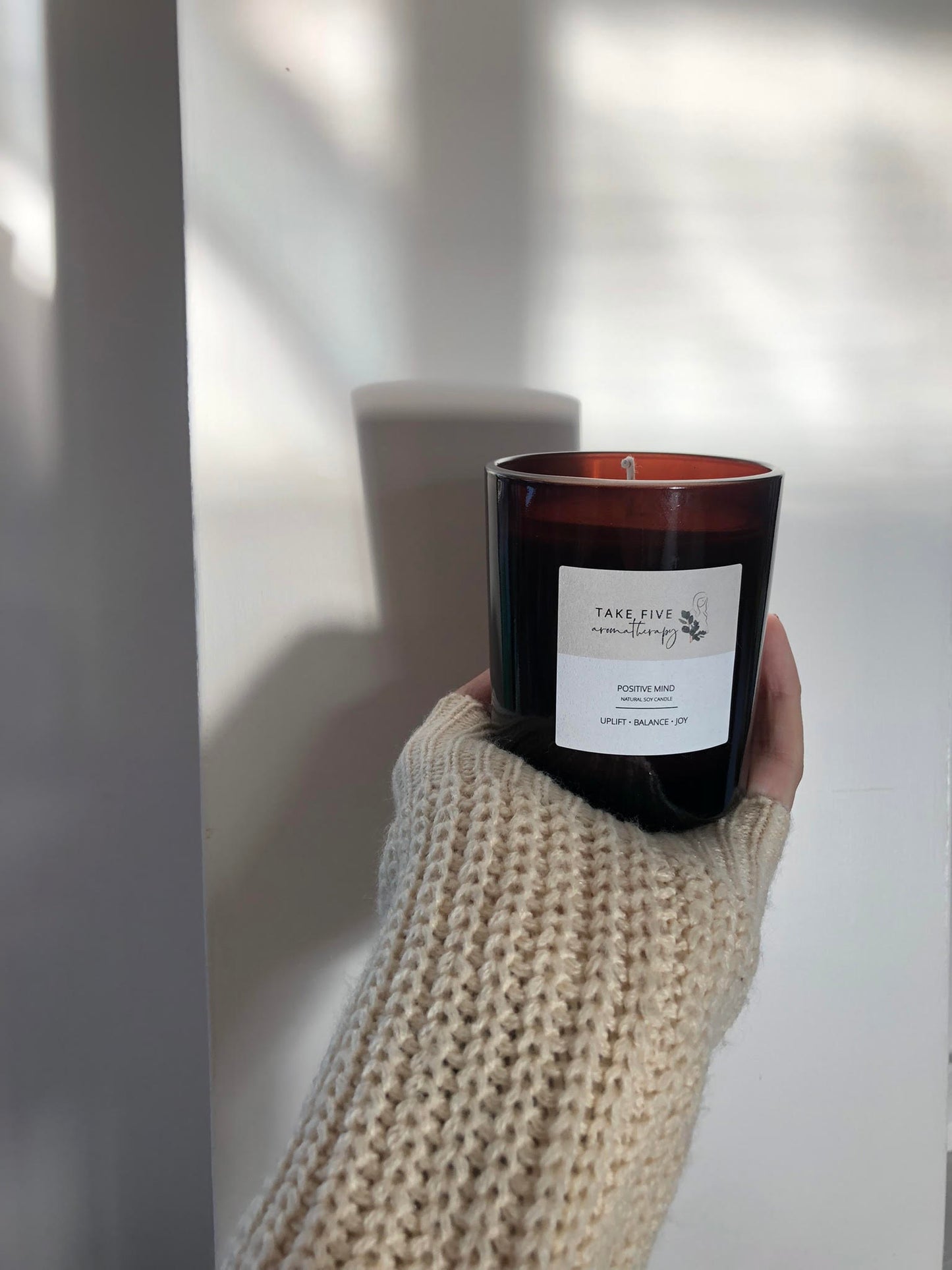 Breathe Easy Amber Candle