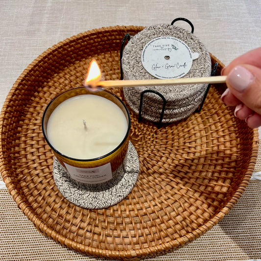 Calming Power Amber Candle